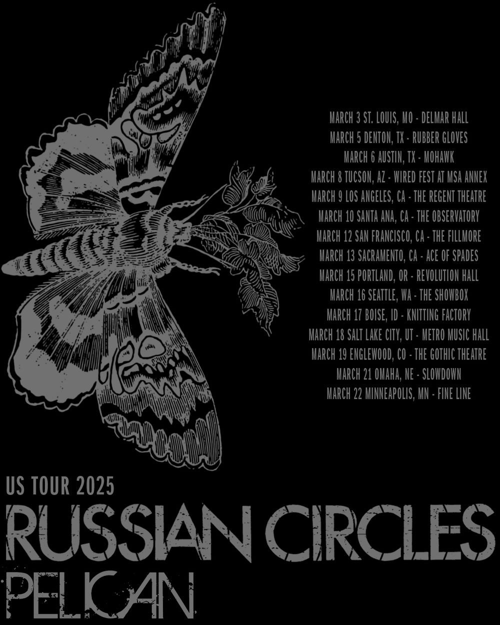 Russian Circles, 23 September | Event in Madison | AllEvents