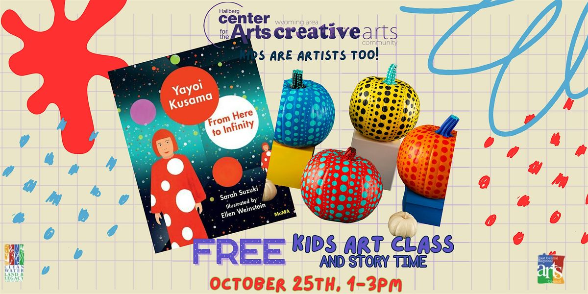 Copy of Kids Are Artists Too - FREE Art Class and Story Time, 25 October | Event in Wyoming | AllEvents