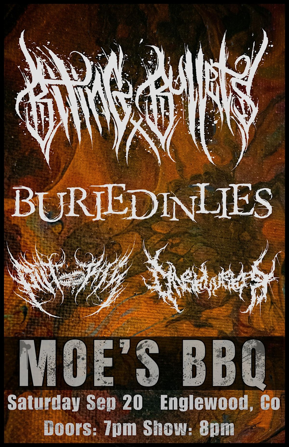 Biting Bullets w/ Buried In Lies + Putris + Dark Lurker, 20 September | Event in Englewood | AllEvents