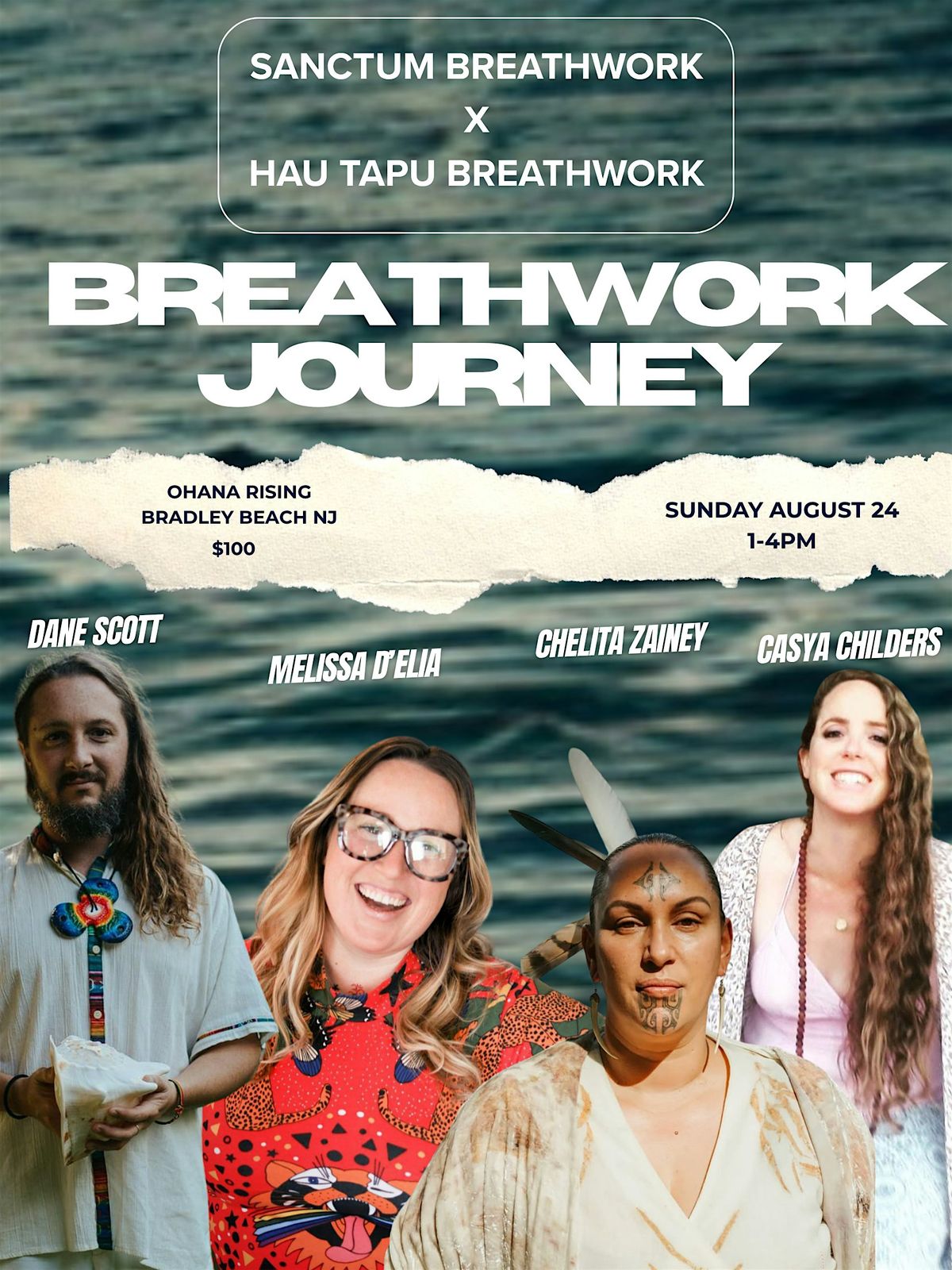 HAU TAPU X SANCTUM Breathwork Journey, 24 August | Event in Bradley Beach | AllEvents