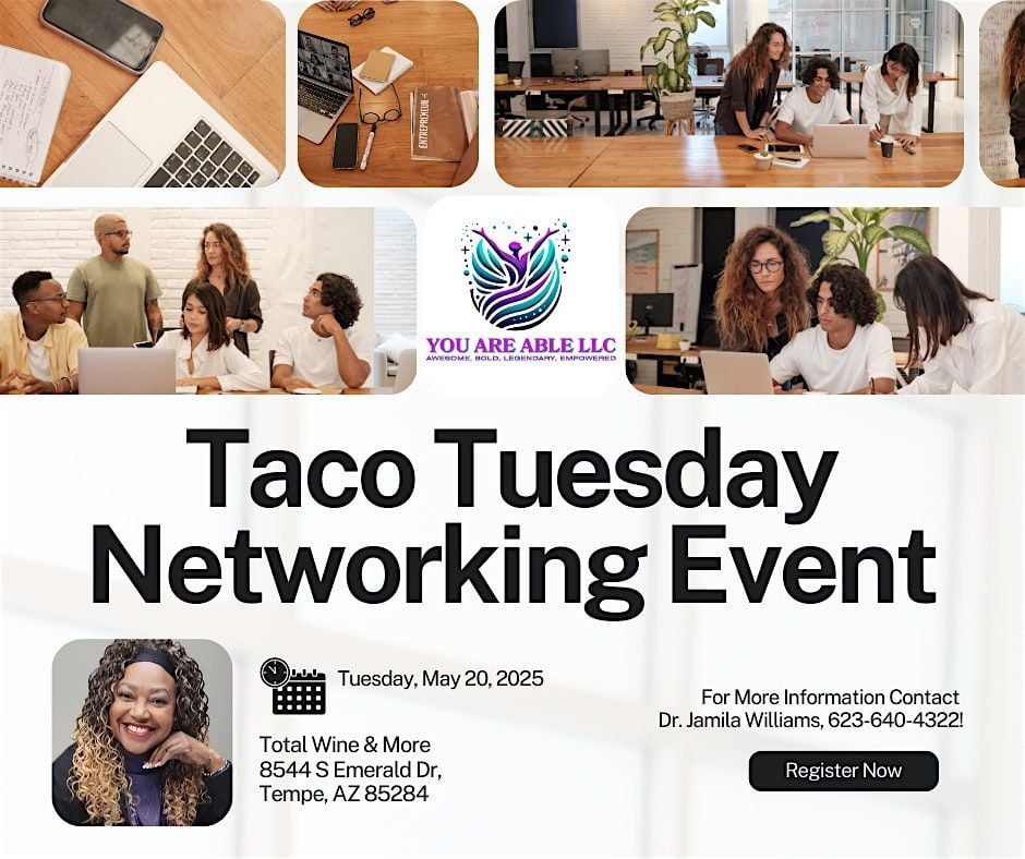 Taco Tuesday Networking, 20 May | Event in Tempe | AllEvents