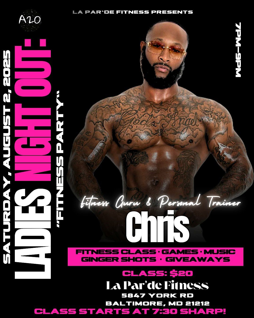 Ladies Night Out: “Fitness Party”, 2 August | Event in Baltimore | AllEvents