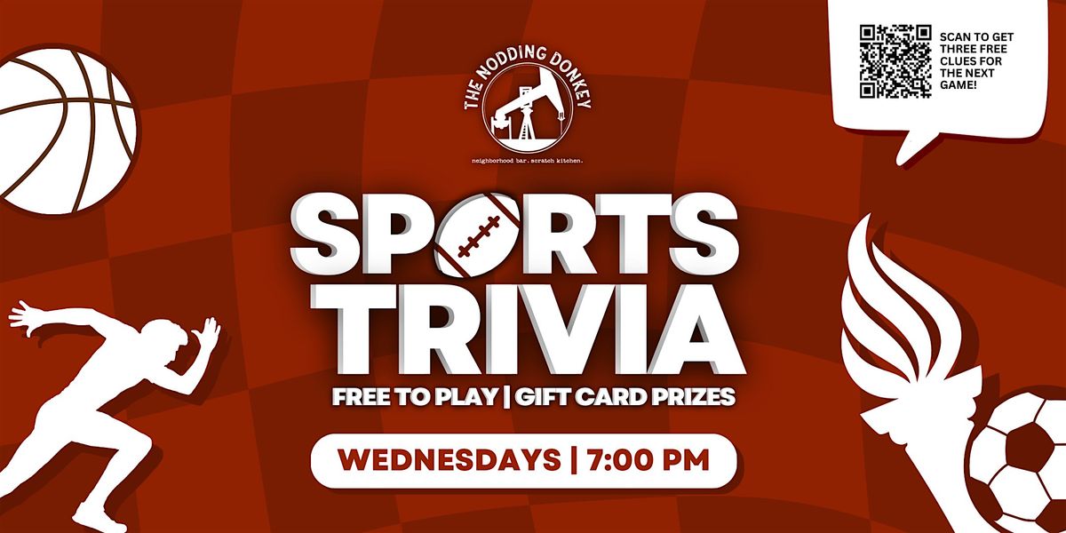 Sports Trivia at The Nodding Donkey, 18 June | Event in Dallas | AllEvents