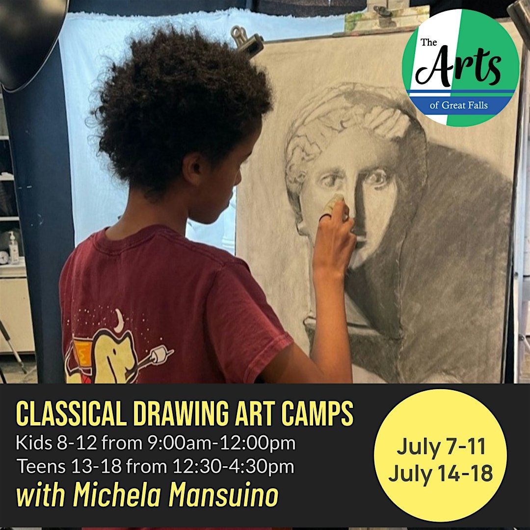 Classical Drawing I Summer Art Camp, 7 July | Event in Great Falls | AllEvents