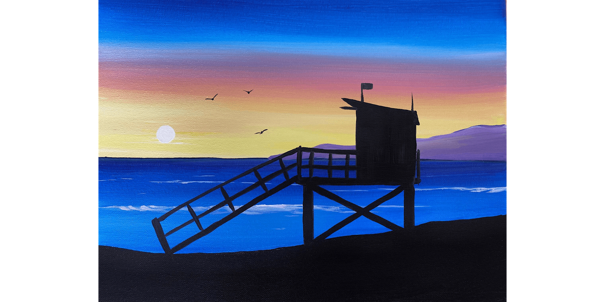 Sunset at the Hilton Garden Inn Doheny - Paint and Sip in Orange County | Classpop!™, 14 August | AllEvents