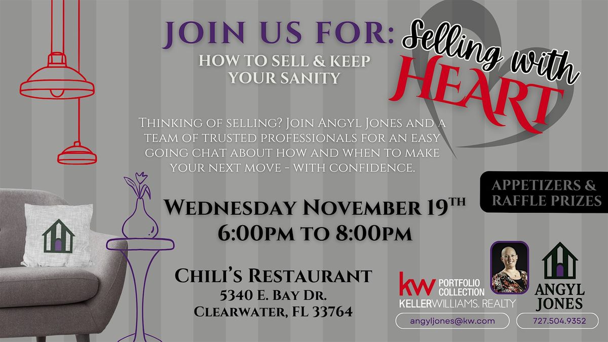 Selling with Heart: How to Sell & Keep Your Sanity, 20 November | Event in Clearwater | AllEvents