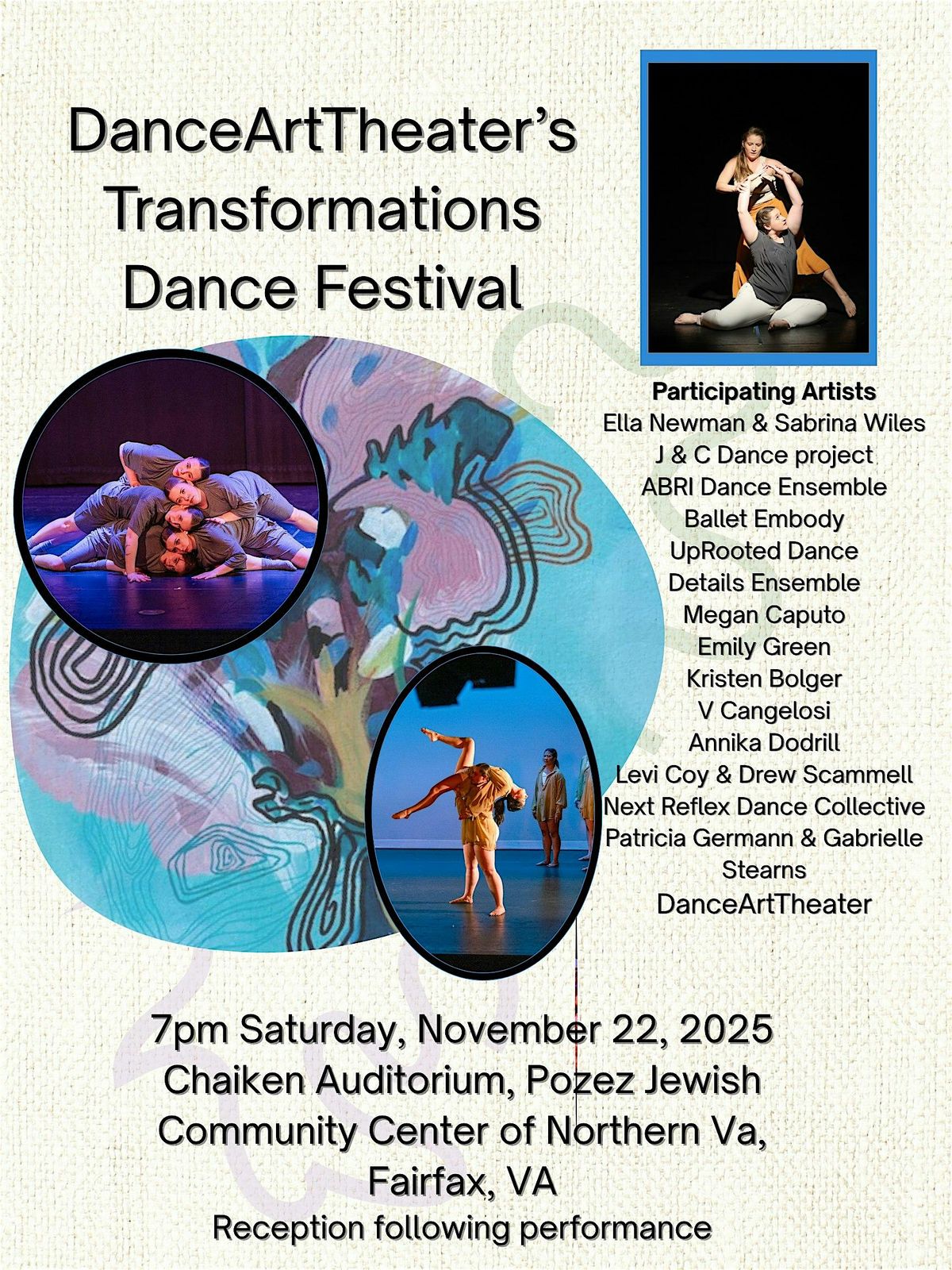 Transformations Dance Festival 2025, 22 November | Event in Fairfax | AllEvents