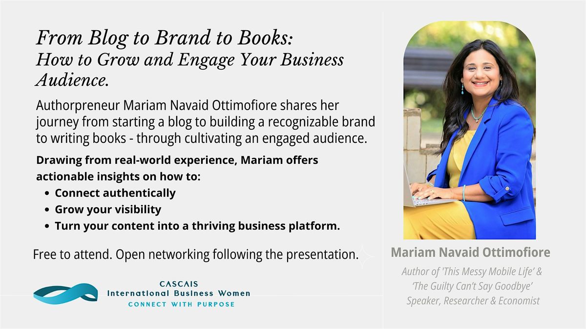 Cascais International Business Women Networking Meeting - October 2025, 22 October | Event in Alcabideche