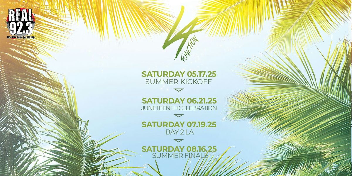 LA FUNCTION “SUMMER FINALE”, 16 August | Event in Los Angeles | AllEvents