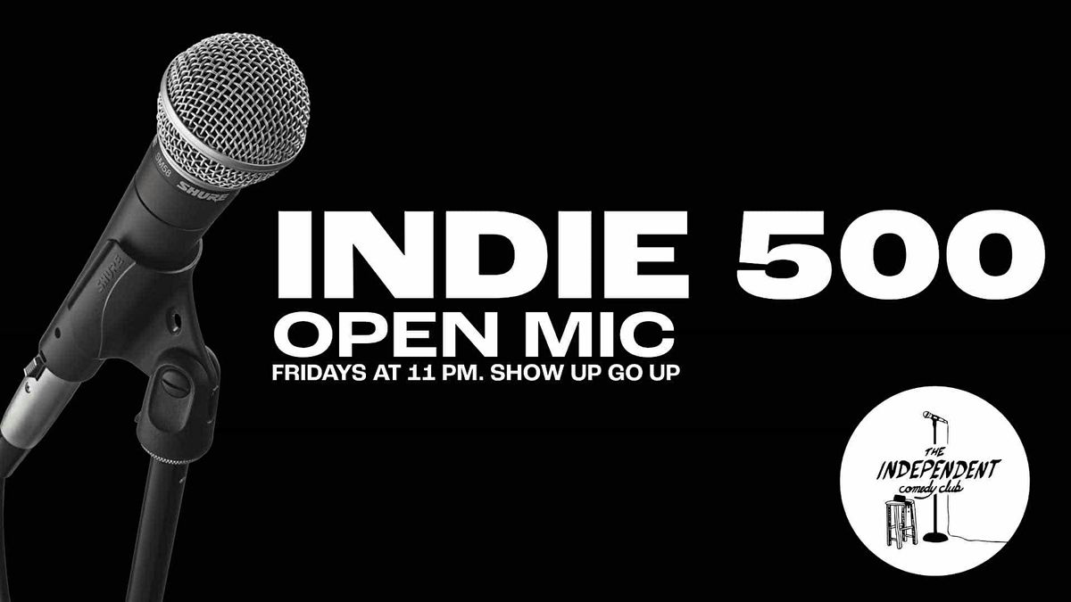 STANDUP | INDIE 500: Open Mic Comedy | Event in Hamtramck | AllEvents