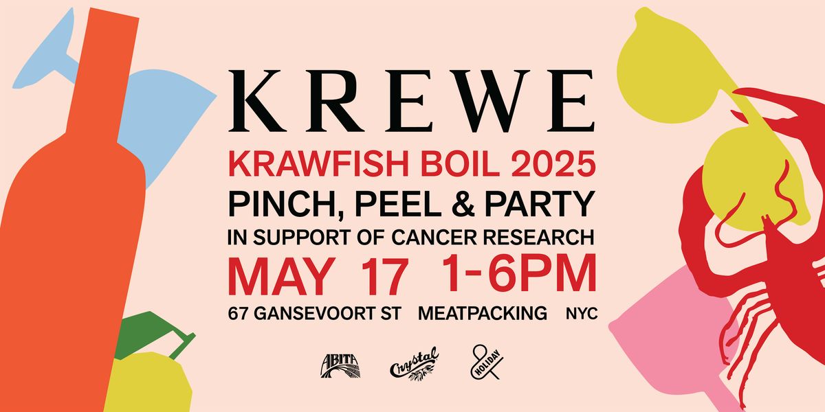 KREWE "Krawfish" Boil '25, 17 May | Event in New York | AllEvents