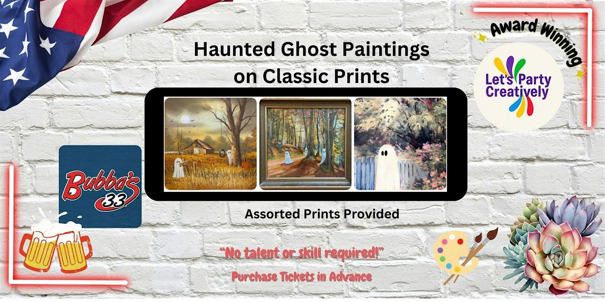 Haunted Halloween & Ghost Paintings on Classic Prints, 12 October | Event in Roanoke | AllEvents