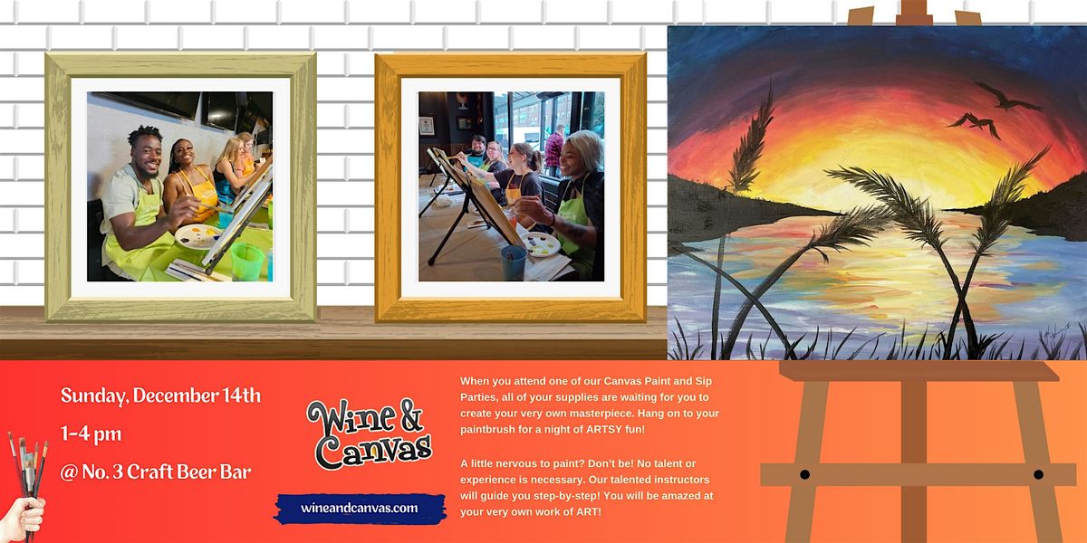 Cape Coral Sip and Paint – Beach Glow, 14 December | Event in Cape Coral | AllEvents