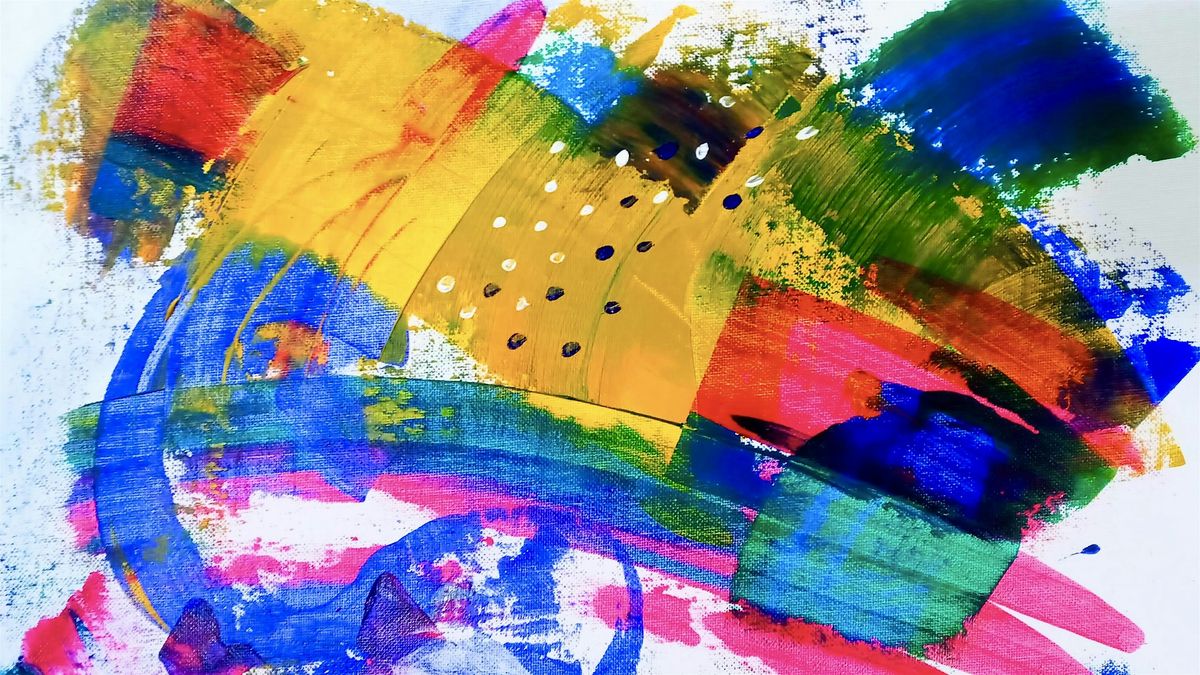 Color in Motion: Color Theory Through Abstract Painting Workshop (Ages 18+), 3 August | Event in Arlington
