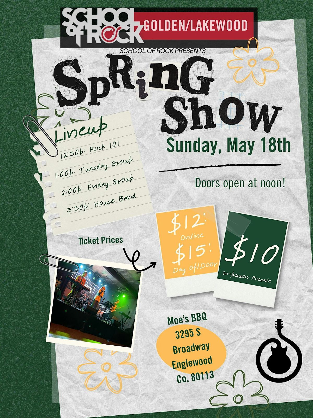 School of Rock (Golden / Lakewood), 18 May | Event in Englewood | AllEvents