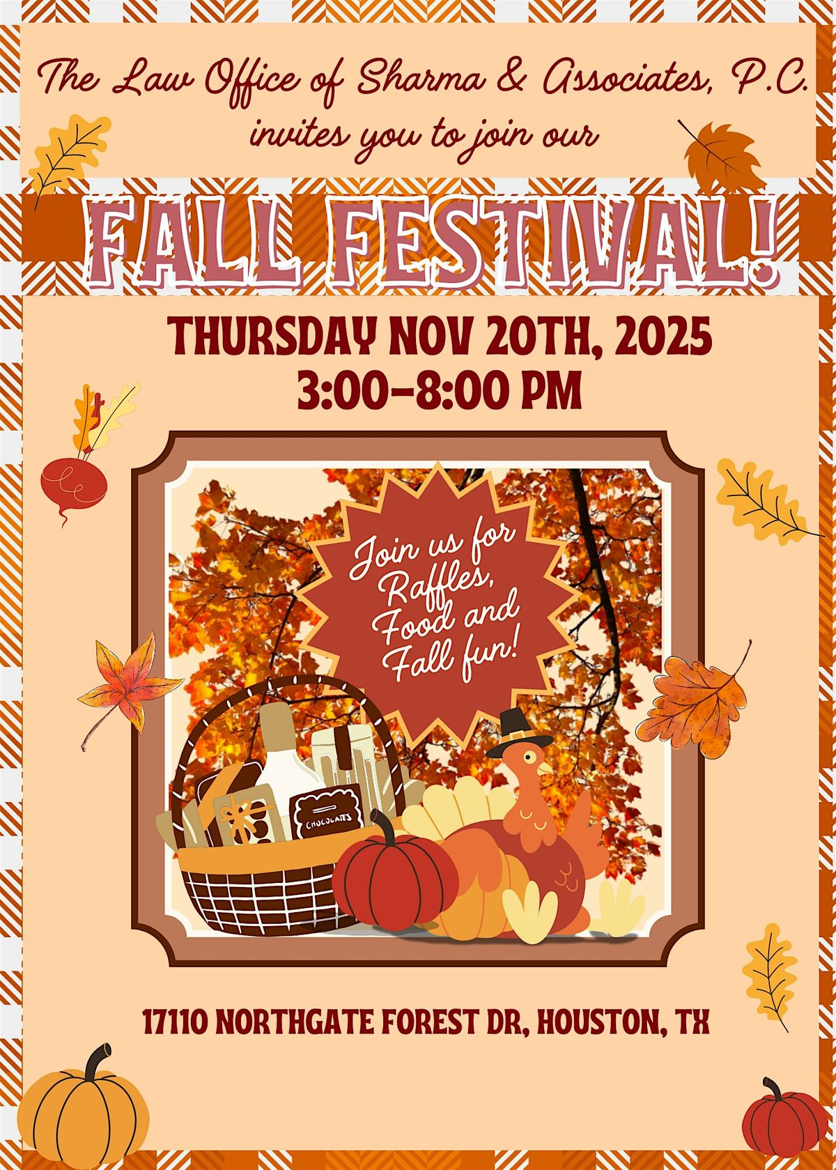 Fall Festival & Client Appreciation Event!, 17110 Northgate Forest Dr ...