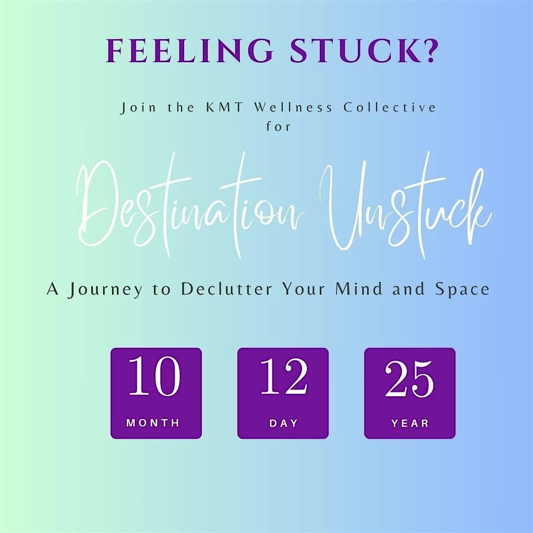 Destination Unstuck, 12 October | Event in Montclair | AllEvents