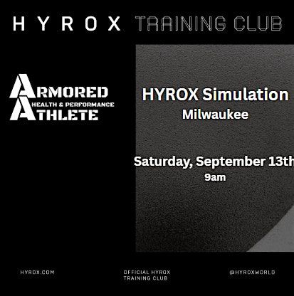 Hyrox Sim Milwaukee, 13 September | Event in Wauwatosa | AllEvents