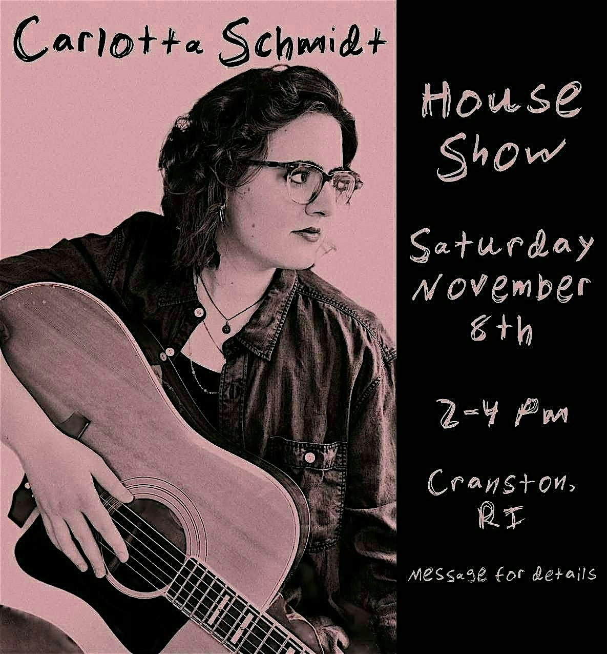 Carlotta Schmidt in Pawtuxet Village, 8 November | Event in Cranston | AllEvents