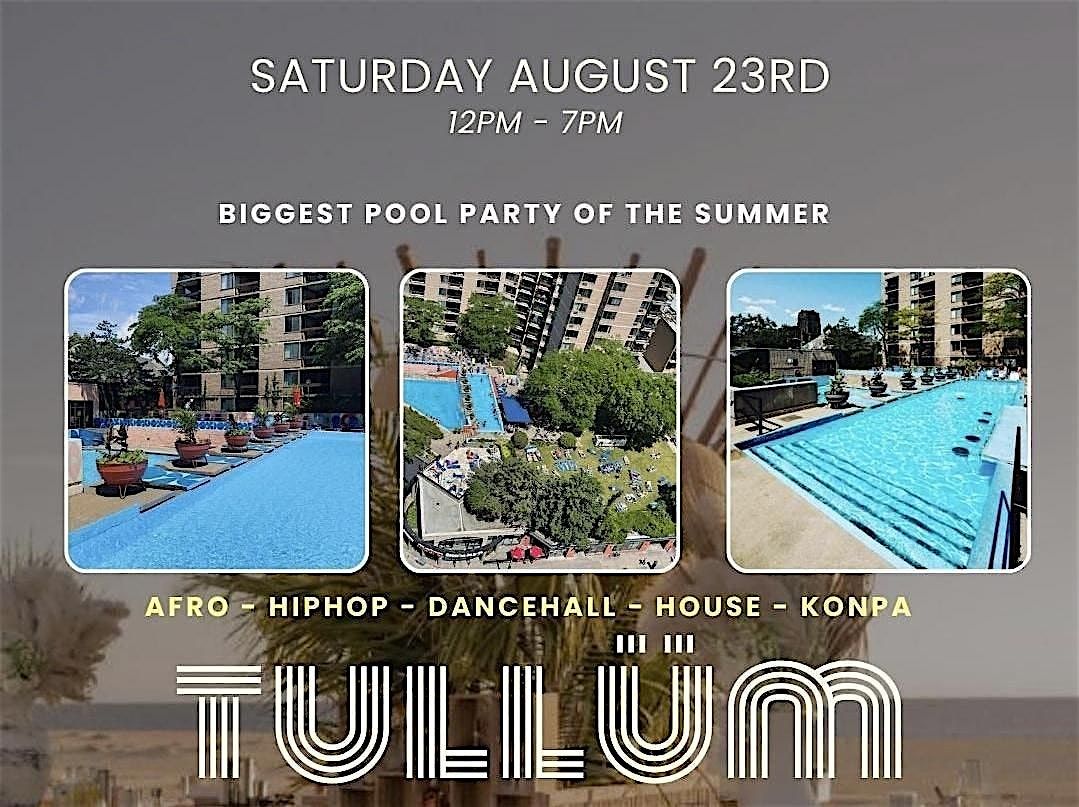 TULLÜM| Biggest Pool party in mtl, 23 August | Event in Montréal | AllEvents