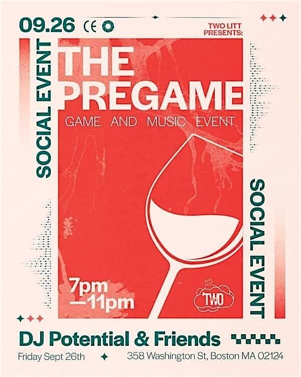 TwoLitt Presents: The Pregame, 26 September | Event in Boston | AllEvents