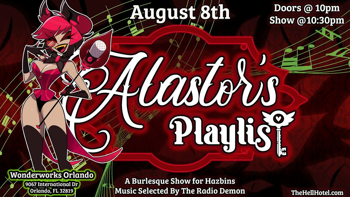 Alastors Playlist - Hazbin Burlesque - Animate Edition, 8 August | Event in Orlando | AllEvents