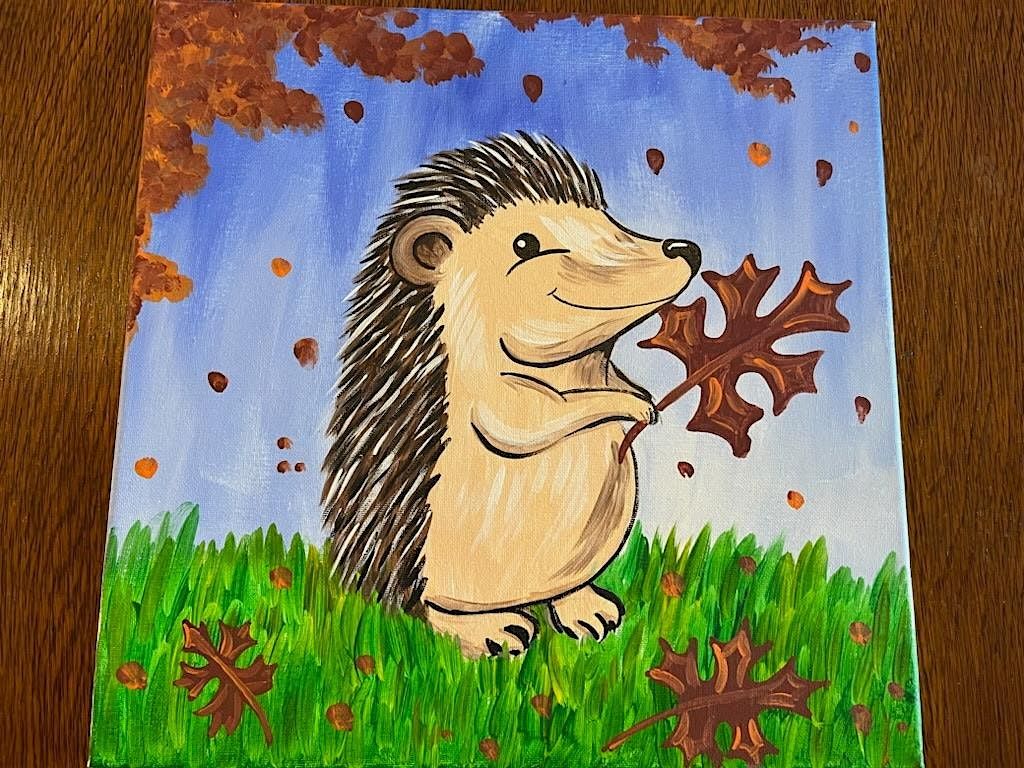 Fall Hedgehog Canvas Workshop, 22 November | Event in Staten Island | AllEvents
