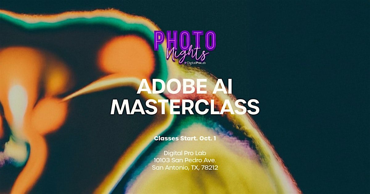 5-Week Adobe AI Masterclass, 1 October | Event in San Antonio | AllEvents