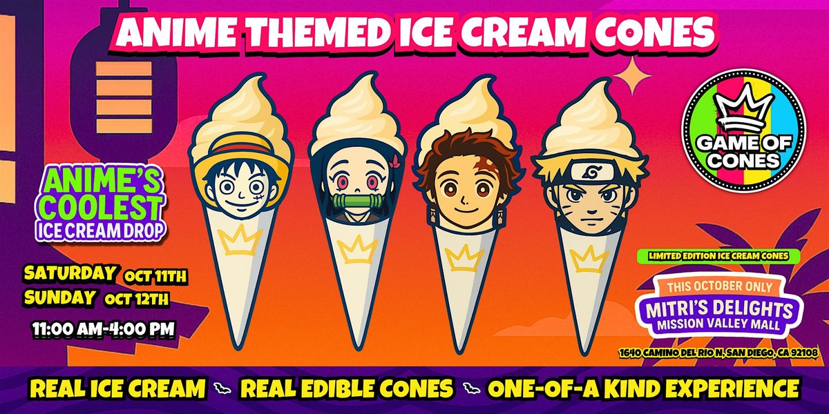 Halloween Ice Cream Pop-Up in Mission Valley Mall. RSVP, Limited Drop, 11 October | Event in San Diego | AllEvents