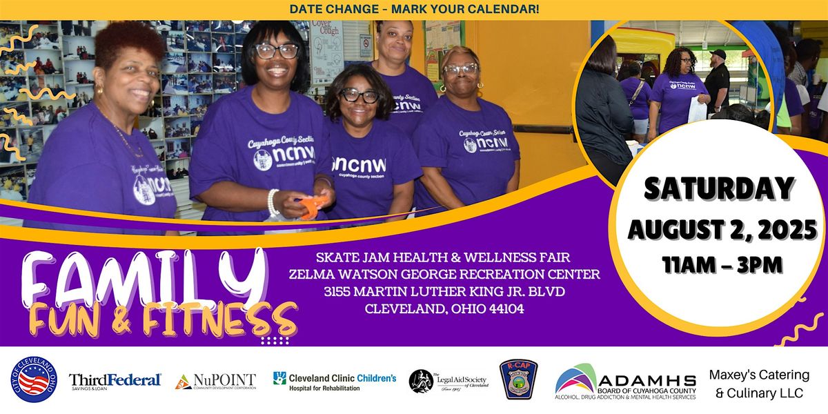 20TH ANNUAL FAMILY FUN AND FITNESS SKATE JAM-HEALTH AND WELLNESS FAIR, 2 August | Event in Cleveland | AllEvents