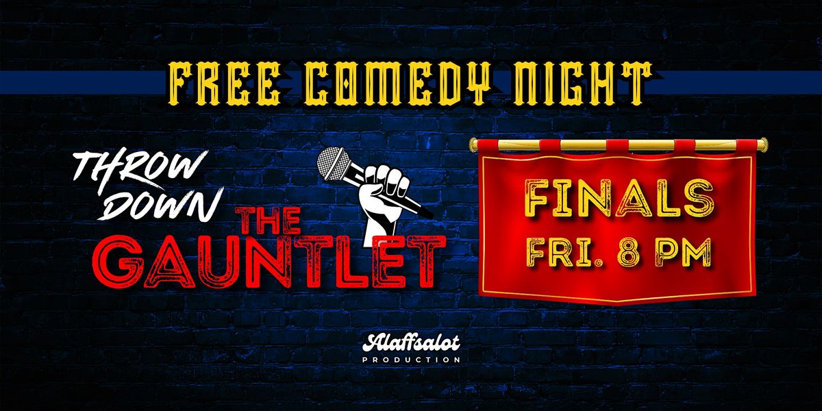 FREE Stand-Up Comedy Showcase Throw Down the Gauntlet FINALS at O'Donnell's, 28 November | Event in Chicago