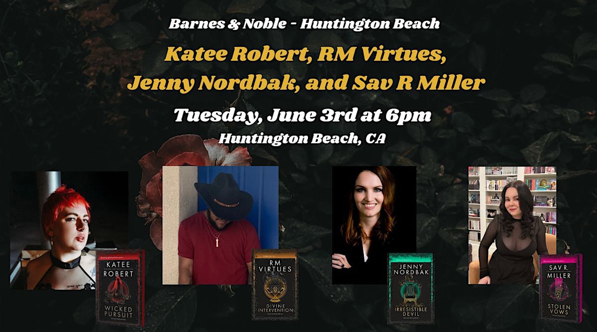 The Black Rose Auction romance panel - Barnes & Noble-Huntington Beach, 3 June | Event in Huntington Beach