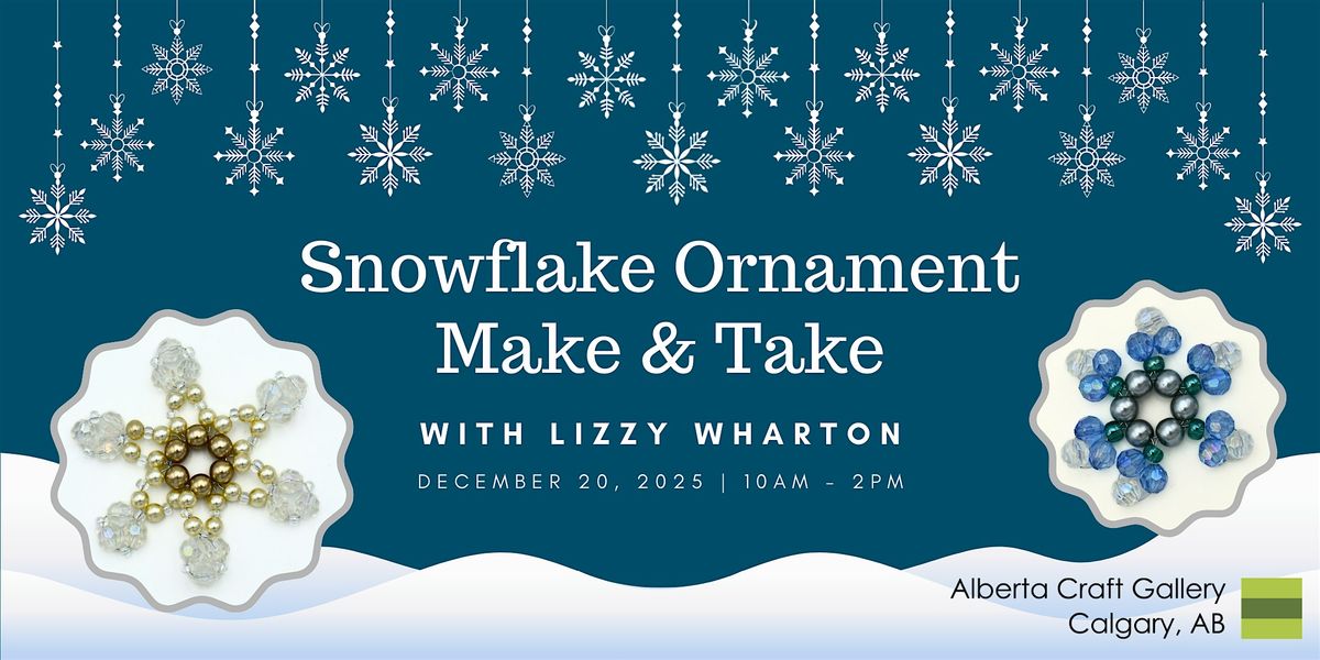 Make a Beautiful Holiday Ornament with Lizzie Wharton, 20 December | Event in Calgary | AllEvents