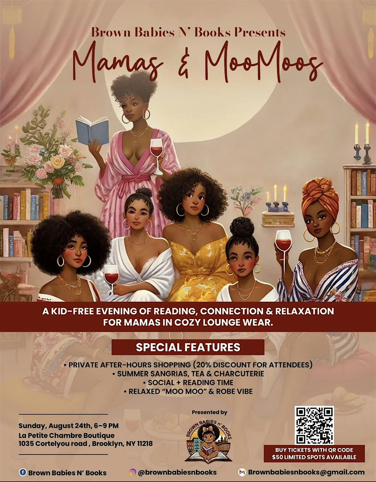 Brown Babies n’ Books- Mamas and MooMoos, 24 August | Event in Brooklyn | AllEvents