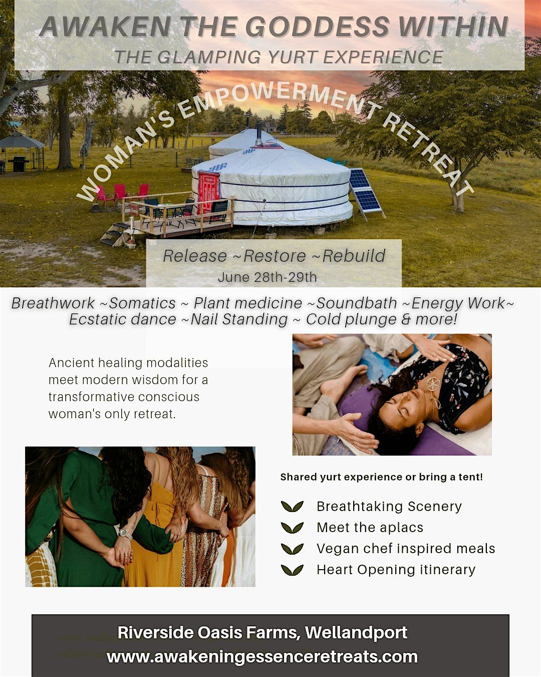 AWAKEN YOUR GODDESS Retreat, 28 June | Event in Wellandport | AllEvents