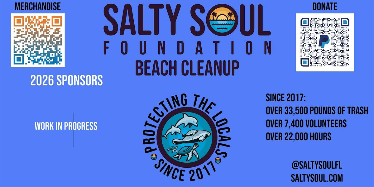 Dunedin Beach Cleanup with Salty Soul®, 27 June | Event in Dunedin | AllEvents