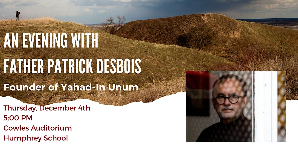 An Evening with Father Patrick Desbois from Yahad In Unum, 4 December | Event in Minneapolis | AllEvents
