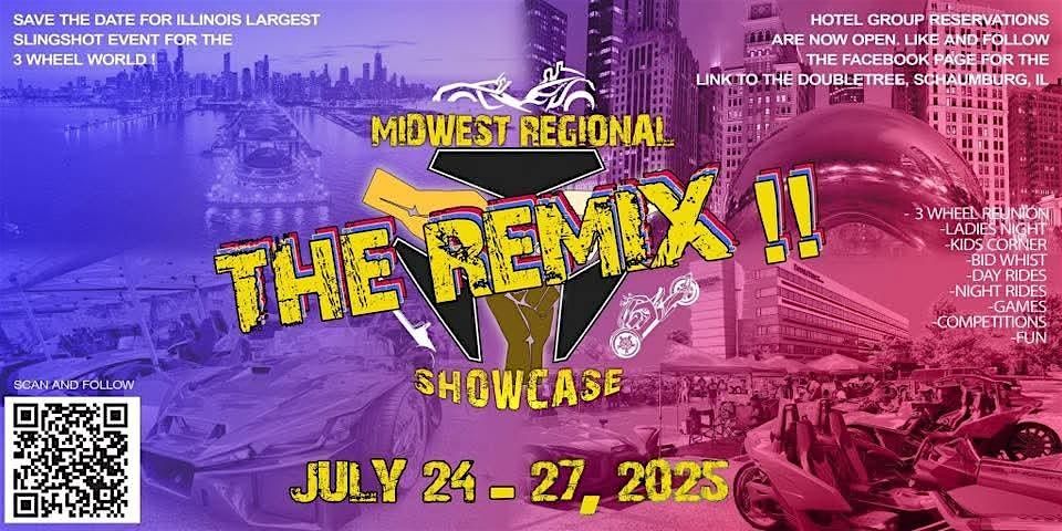 MIDWEST REGIONAL SHOWCASE SLINGSHOT 2 & 3 WHEEL EVENT *OPEN TO THE PUBLIC*, 24 July | Event in Schaumburg