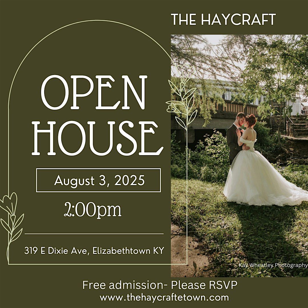 Summer Open House, 3 August | Event in Elizabethtown | AllEvents