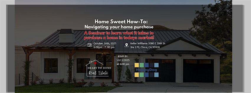 Home Sweet How-To, 16 October | Event in Chico | AllEvents