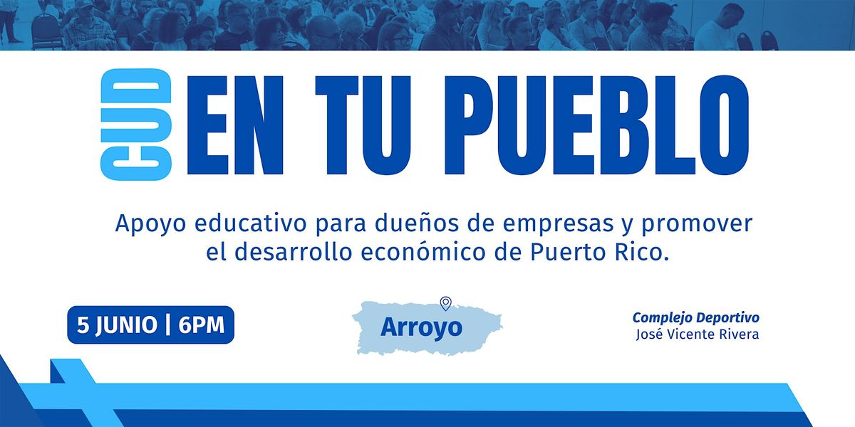 CUD en tu Pueblo Arroyo, 5 June | Event in Arroyo | AllEvents
