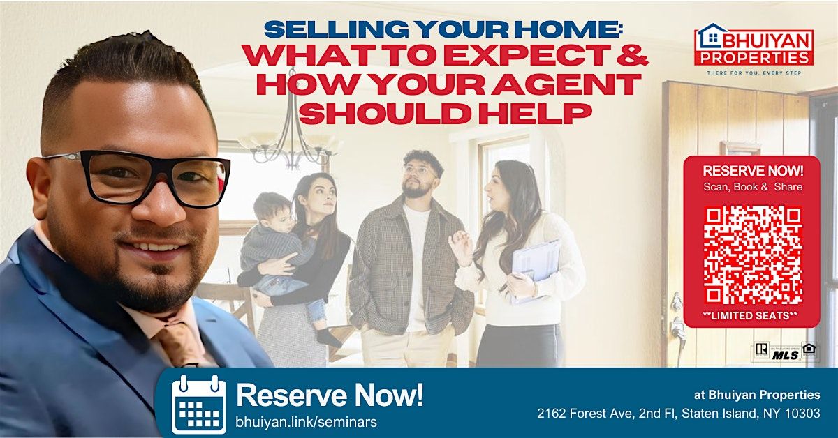 Selling Your Home: What to Expect & How Your Agent Should Help, 3 June | Event in Staten Island | AllEvents