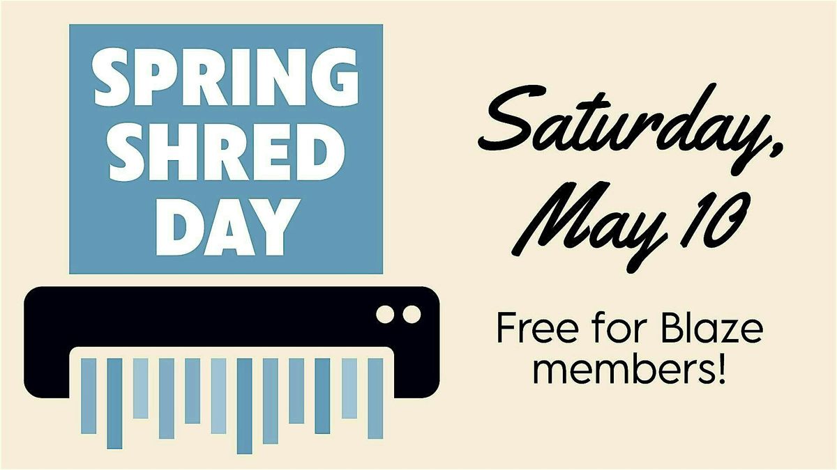 Spring Shred Day: Roseville South, 10 May | Event in Roseville | AllEvents