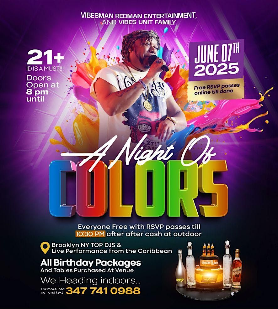 A Night of COLORS 2025, 7 June | Event in brooklyn | AllEvents