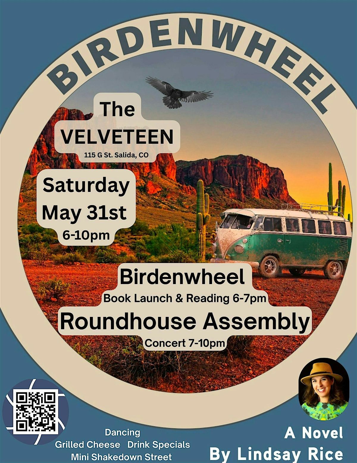 Birdenwheel Book Launch Party with Roundhouse Assembly, 31 May | Event in Salida | AllEvents