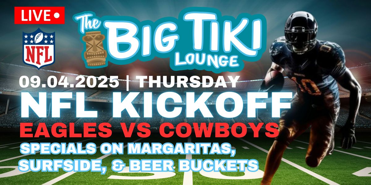 NFL Live Watch Party at The Big Tiki Lounge!, 4 September | Event in Siesta Key | AllEvents