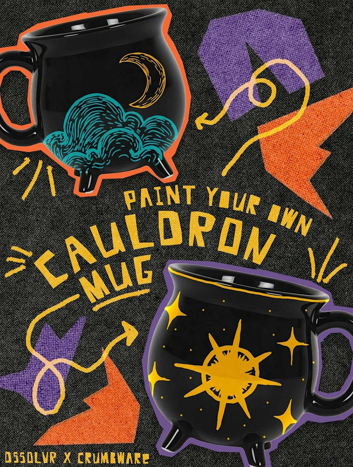 Paint your Own Cauldron Mug, 7 October | Event in Asheville | AllEvents