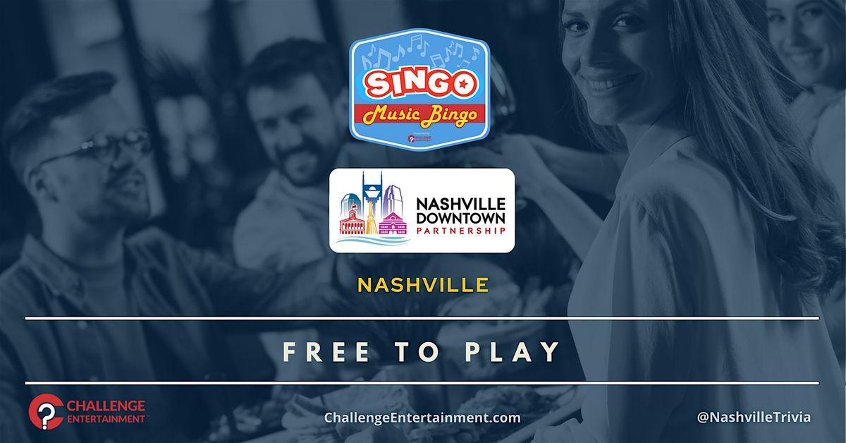 Weekly SINGO Bingo Nights at Nashville Downtown Partnership | Event in Nashville | AllEvents
