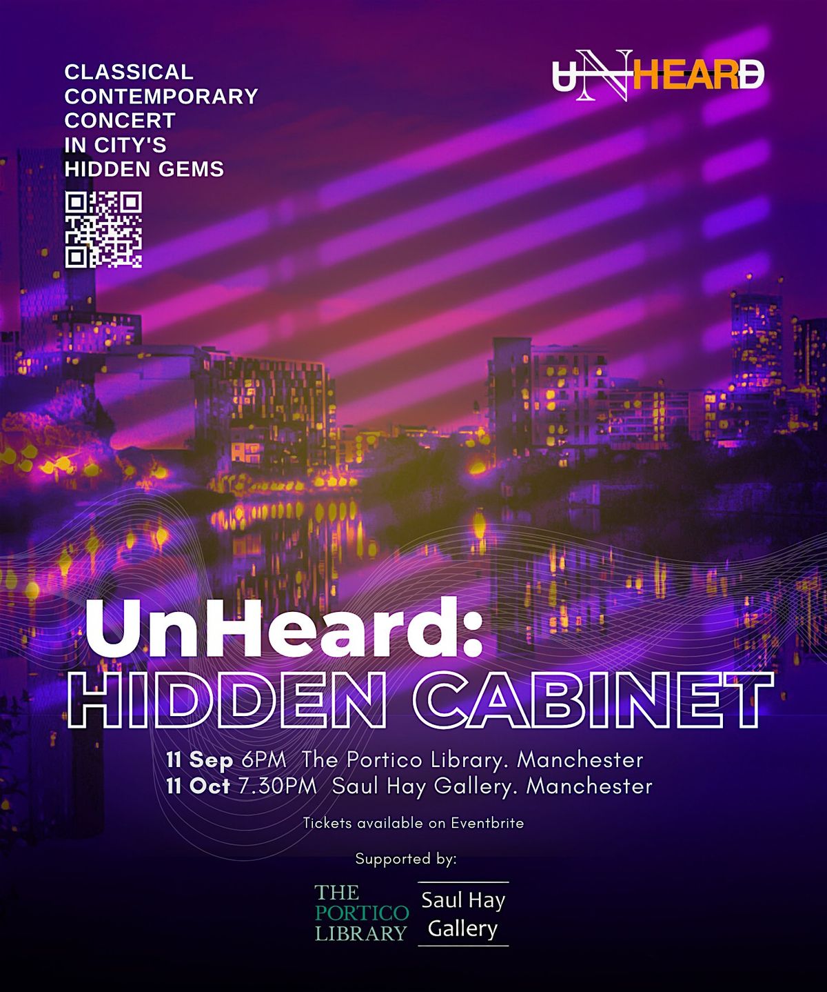 Unheard: Hidden Cabinet Concert at Saul Hay Gallery, 11 October | Event in Manchester | AllEvents