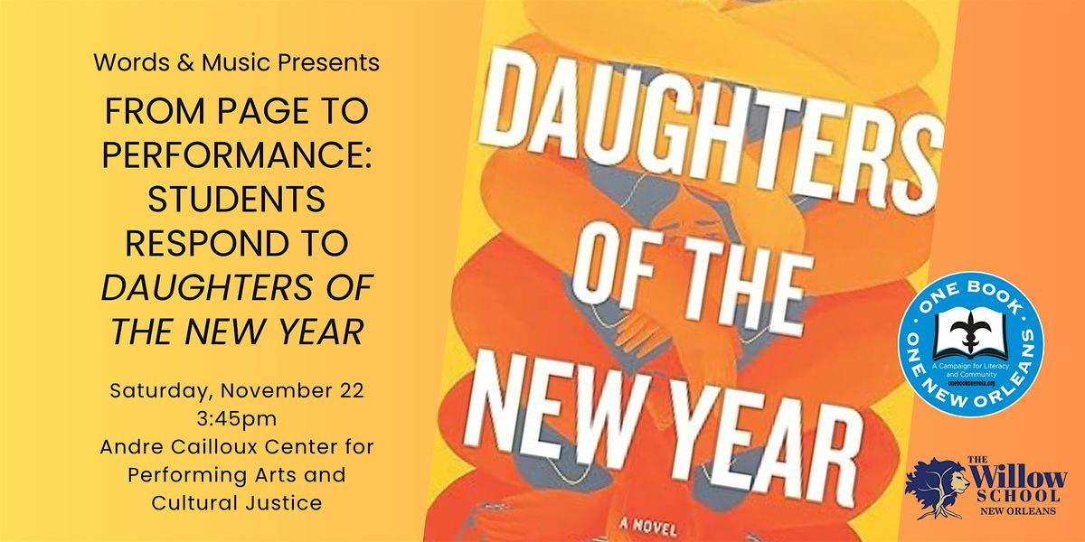 From Page to Performance: Students Respond to "Daughters of the New Year", 22 November | AllEvents